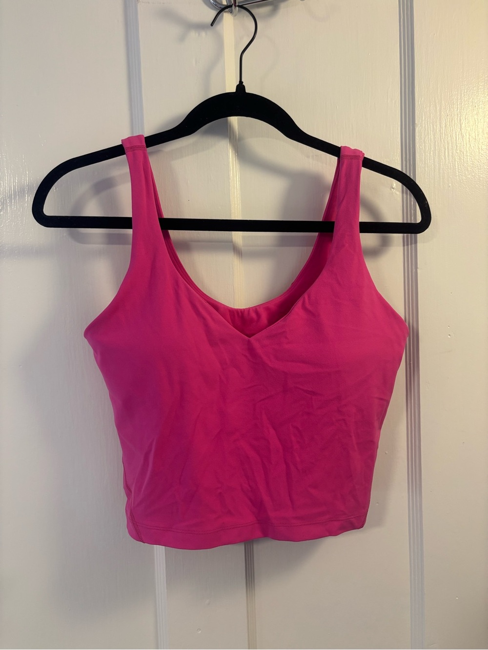 lululemon Sonic Pink Align Cropped Tank
